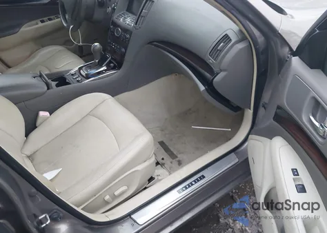 2012 Infiniti G37X z USA, uszkodzony, nr VIN JN1CV6AR4CM671928